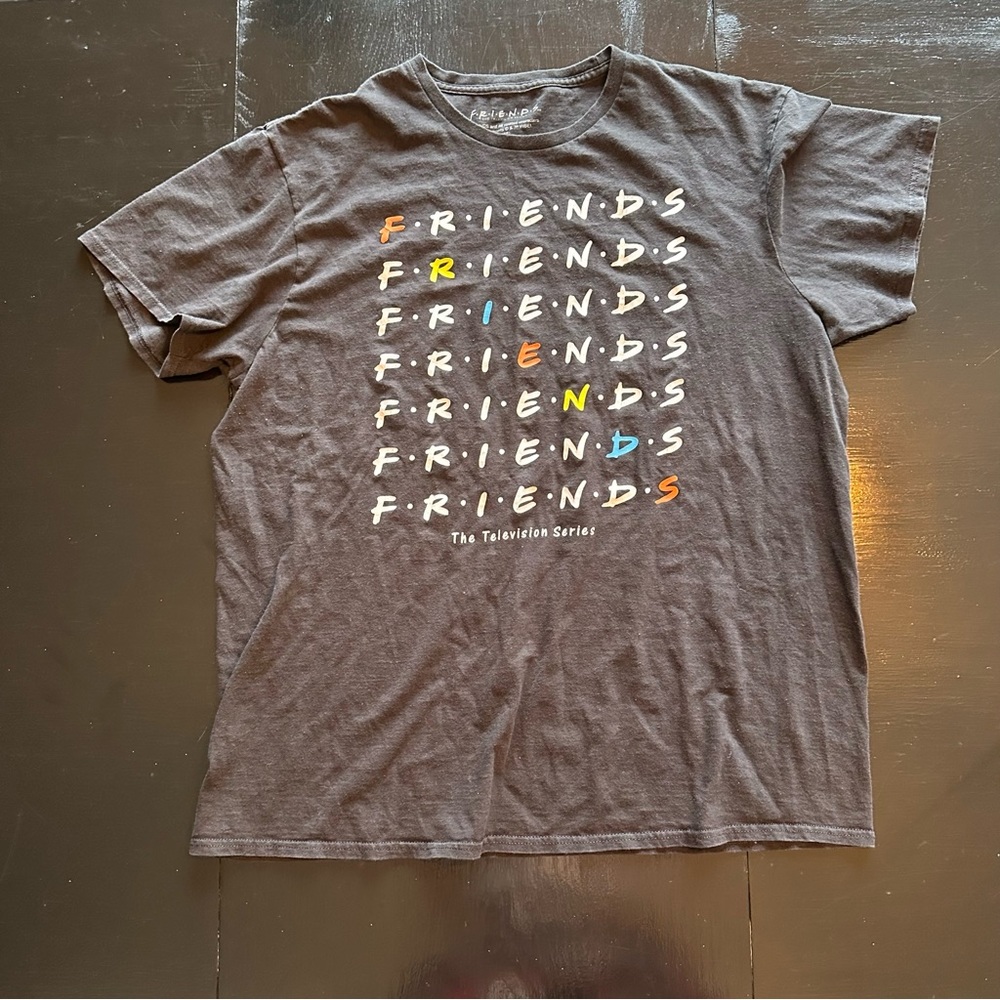 Friends XL Black Classic Friends T-Shirt
